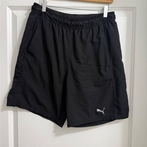 Puma Black Athletic Shorts